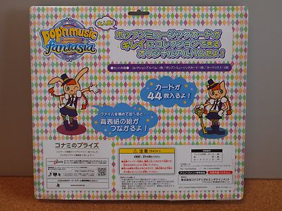 Pop'n Music Card 20 fantasia Collection Album Vol.1 KONAMI Game