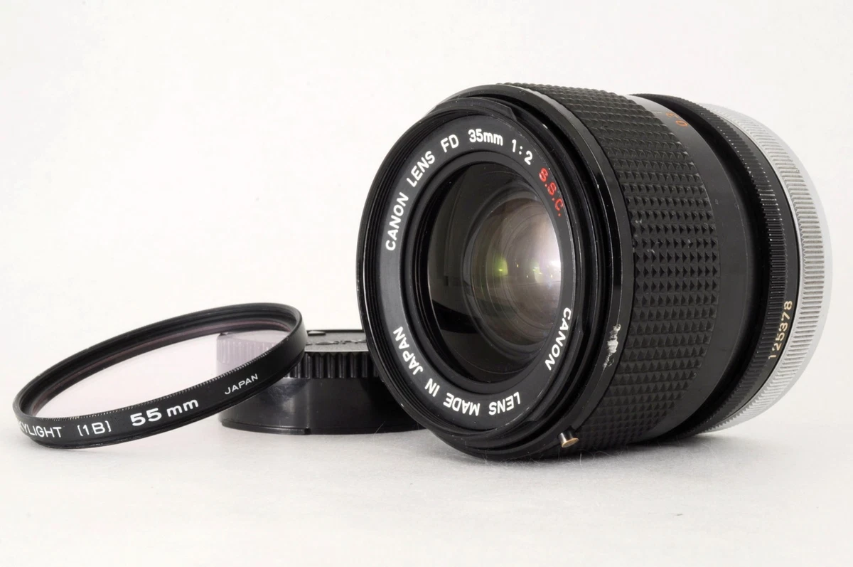 Canon FD 35mm f/2 Camera Lenses for sale | eBay