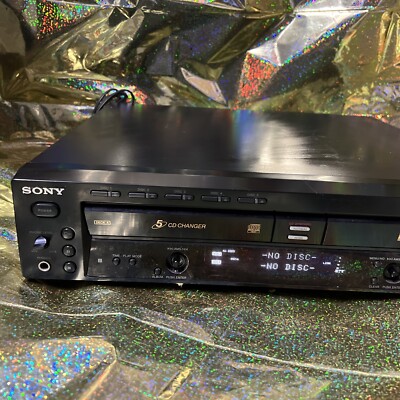 Sony RCD-W500C CD Changer and Recorder 760479776201| eBay