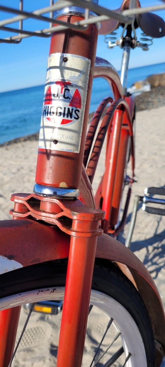 Vintage Bicycle Late 1950s To Early 1960s J.C. Higgins Beach