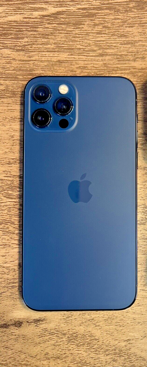 Apple iPhone 12 Pro - 256GB Pacific Blue- Factory Unlocked - No