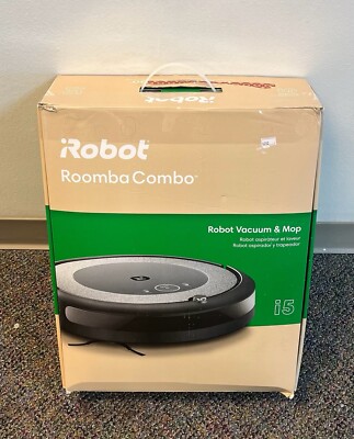 iRobot Roomba Combo i5 Robotic Vacuum Cleaner 885155040626| eBay