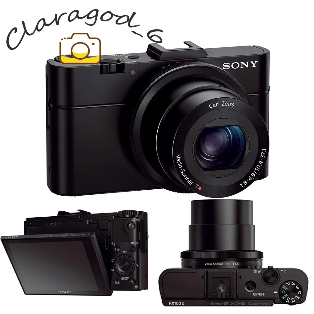 Sony DSC-RX100II 3-9.9x Optical Zoom Digital Cameras for Sale
