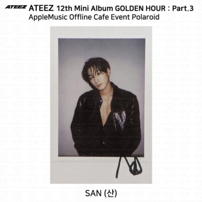 ATEEZ 12th Mini Golden Hour Part.3 Applemusic Offline Cafe Event
