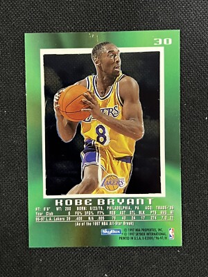 1996 Skybox E-X2000 Kobe Bryant ROOKIE RC #30 Centered Lakers Rare