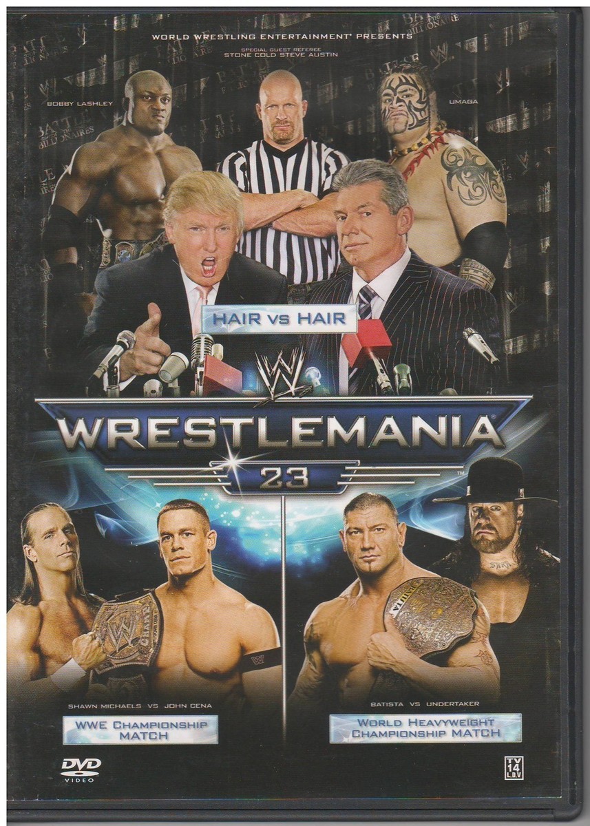 WWE - Wrestlemania 23 (DVD, 2007, 2-Disc Set) 651191945900| eBay