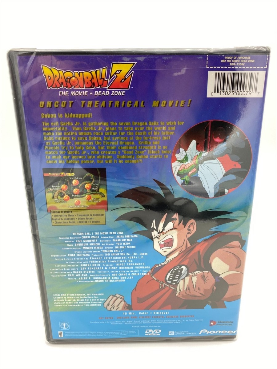 Dragon Ball Z: The Movie - Dead Zone (DVD, 1997) 13023000797| eBay