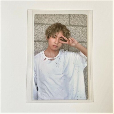 BTS Bangtan Memories of 2017 Blu-ray Limited Official Photocard