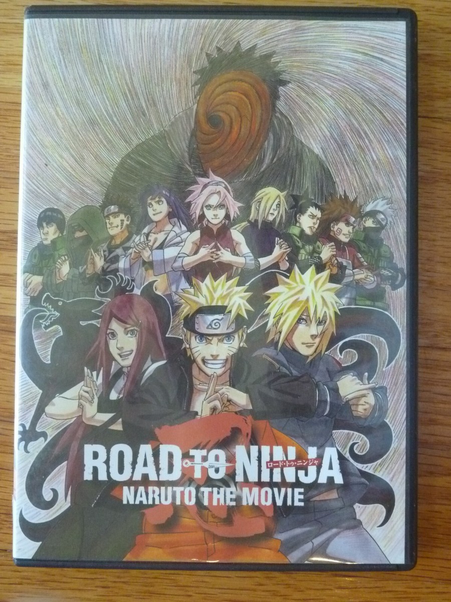 Naruto the Movie Road To Ninja DVD #9 Anime Film Viz Media