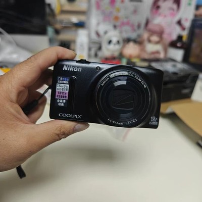Nikon COOLPIX S9400 18.1MP Digital Camera - Black for sale online