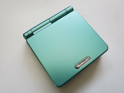 pearl green Nintendo Game Boy Advance GBA SP IPS v2 MOD System 10