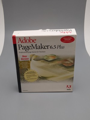 Adobe PageMaker 6.5 Plus Windows - Professional Page Layout | eBay