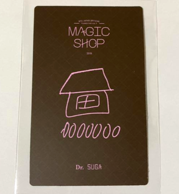 BTS SUGA Japan Official Fan meeting Vol 5 MAGIC SHOP Photocard