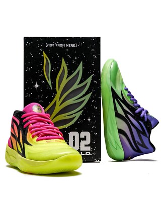 PUMA x LaMelo Ball RICK AND MORTY MB.02 Basketball Shoes BRAND NEW