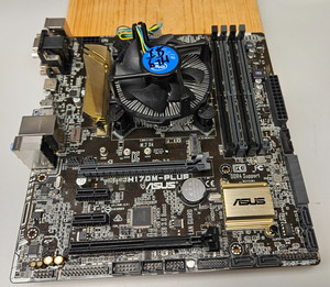 マザーボード ASUS H170M + Intel Core i5-6402P ASUS H170M-PLUS 価格