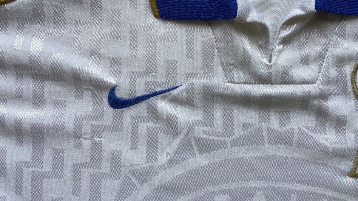 ITALY 1995 1996 AWAY FOOTBALL SHIRT SOCCER JERSEY NIKE sz M MEN