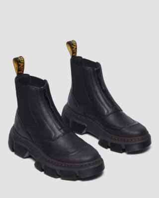 Dr. Martens Dmxl Zip Chelsea Leather Boots in Black | eBay