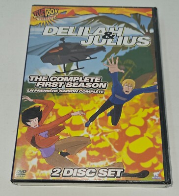 Delilah & Julius: Season 1 (DVD, 2-Disc Set, BRAND NEW) Complete