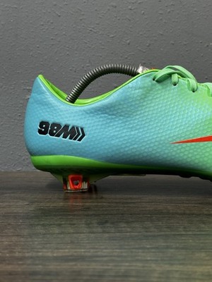 Nike Mercurial Vapor 9 FG ACC Lime Crimson 555605-380 Men's Size