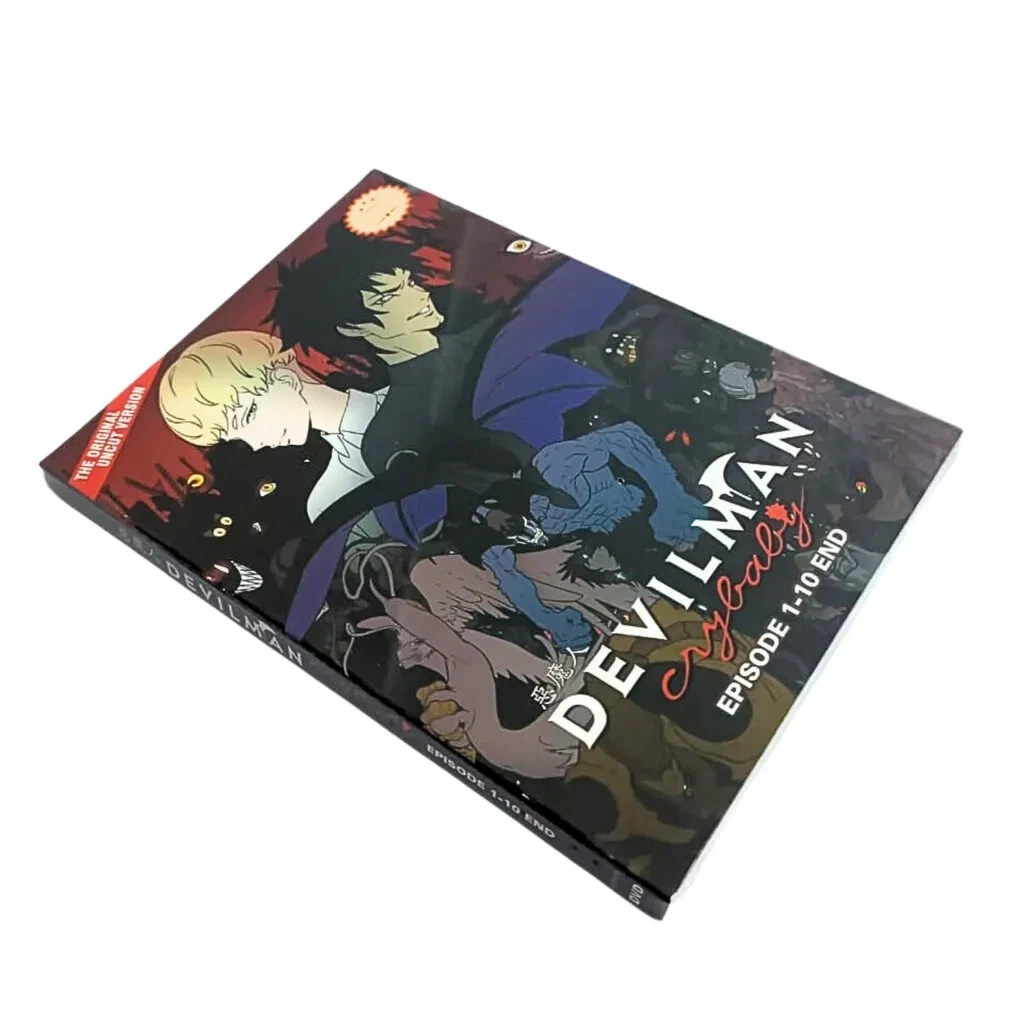 Devilman Crybaby Original UNCUT Versioan Complete Series Anime DVD