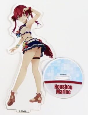 Houshou Marine Acrylic Stand Hololive Summer Splash Party ver. Of