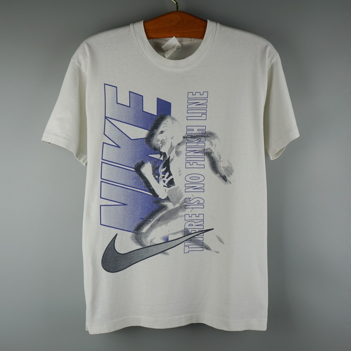 Vintage 1990s Nike - There Is No Finish Line T-Shirt | eBay