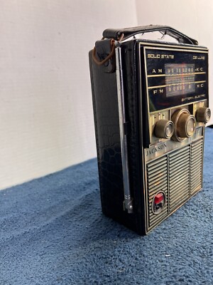 Vintage Solid State De Luxe Jackson Model 1900 Am/fm Radio | eBay