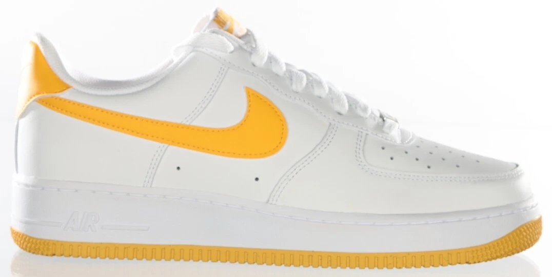 Nike Air Force 1 '07 White University Gold Gum for Sale