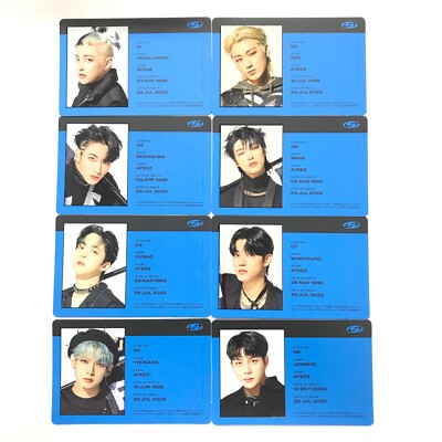 ATEEZ] THE WORLD EP.1 / Guerrilla / A ver.(파) Official ID Card | eBay