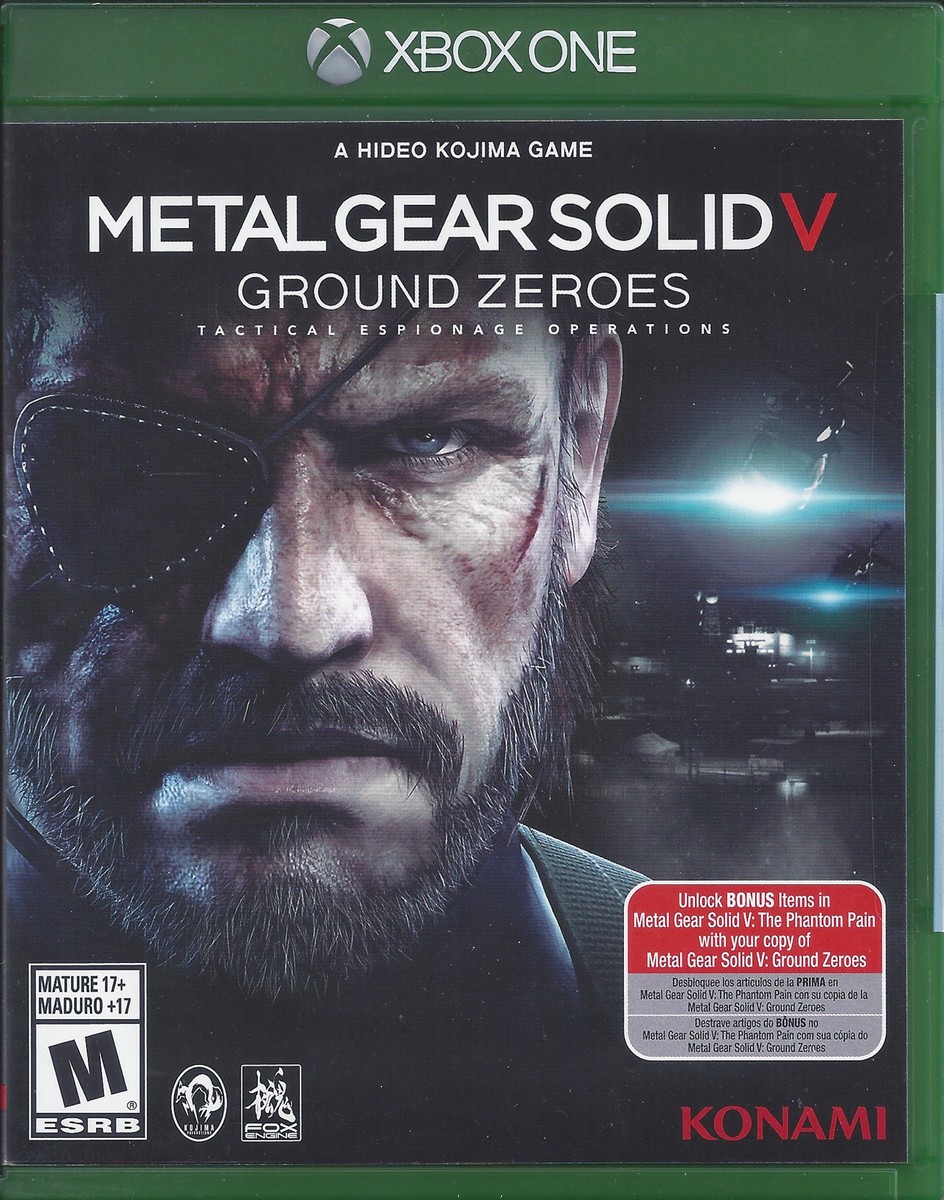 Metal Gear Solid V: Ground Zeroes Standard Edition for Xbox One