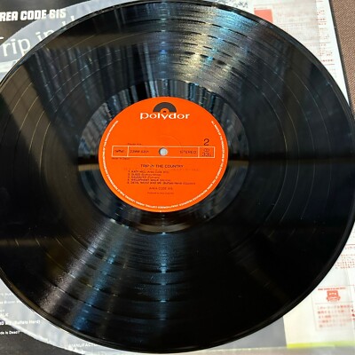 AREA CODE 615 Trip In The Country JAPAN LP RECORD 23MM2121 w/ OBI