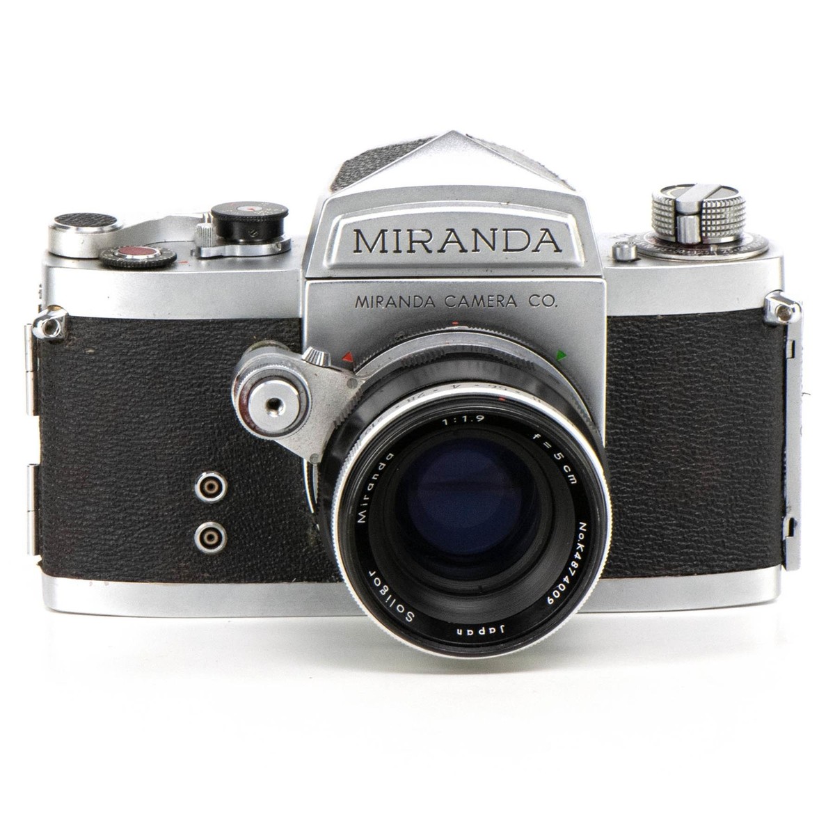 Miranda DR Camera | Soligor 50mm f1.9 | White | Japan | A mount