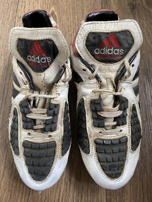 RARE ORIGINAL 1997 ADIDAS PREDATOR TOUCH FOOTBALL BOOTS UK 8.5