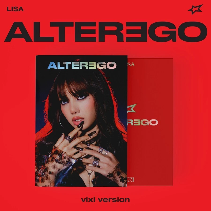 LISA [ALTER EGO] Album PHOTO BOOK 5 Ver SET /5 CD+5 Book+15