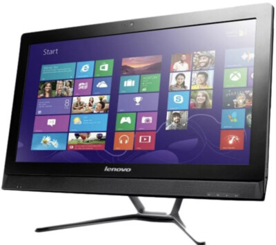 LENOVO C440 21.5 INCH TOUCHSCREEN ALL IN ONE PC CORE 8GB RAM 240GB