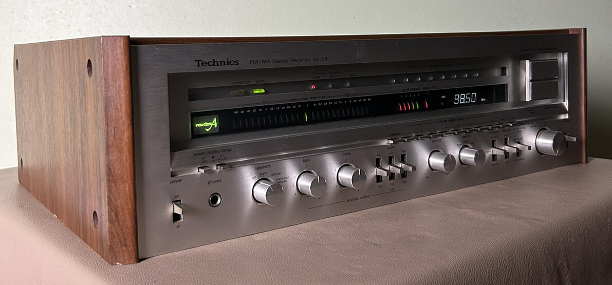TECHNICS SA 616 STEREO RECEIVER NICE | eBay