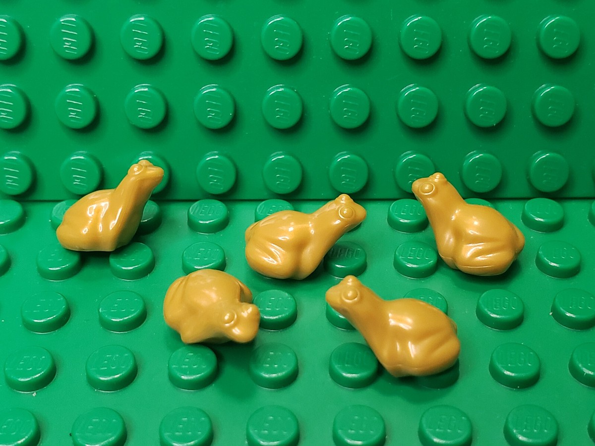 5 CT LOT** Lego NEW pearl gold frog animal pieces Lot of 5 | eBay
