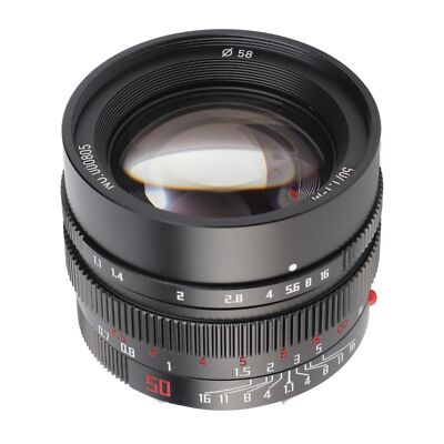 50mm F1.1 Large Aperture Prime Lens Full Frame Auto Manual Focus
