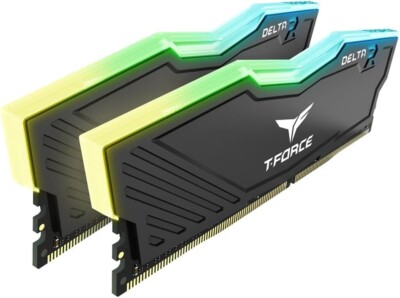 Team T-Force Delta RGB 32GB (2 x 16GB) PC RAM DDR4 3200 CL16 Intel