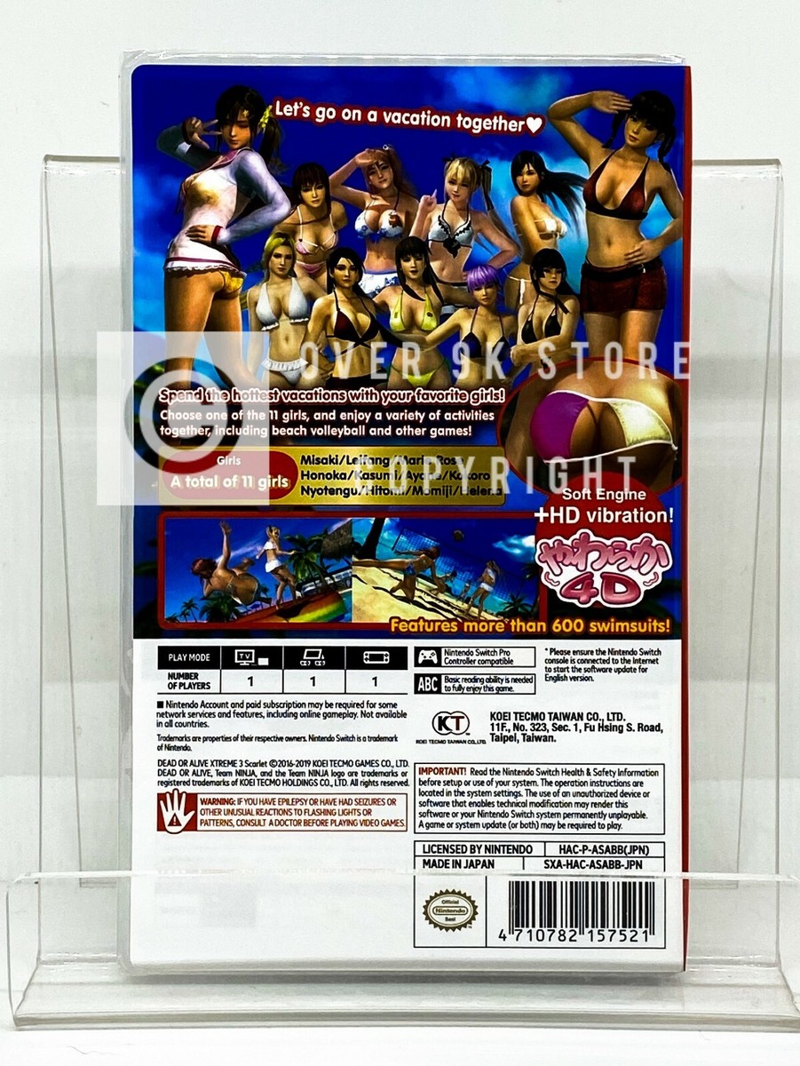 Dead or Alive Xtreme 3 Scarlet - Nintendo Switch - Brand New