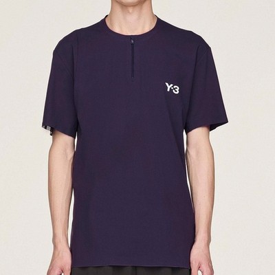 adidas Y-3 Tennis Pro Freelift Zip Tee Men's Sports T-Shirts Top