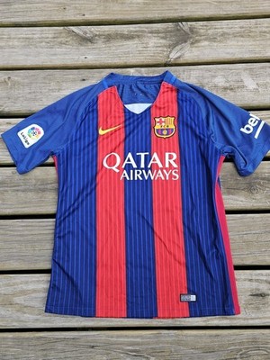 2016-17 FC Barcelona Lionel Messi #10 Nike Replica Home Soccer