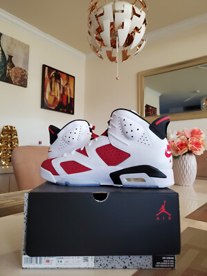 Nike Air Jordan 6 Carmine BRED Infared CT8529-106 Sz 14 | eBay