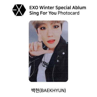 EXO Winter Special Album Sing For You Official Photocard KPOP K
