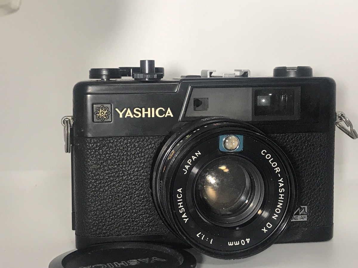 EXC++++ YASHICA ELECTRO 35 GX BLACK RANGEFINDER 35mm FILM CAMERA