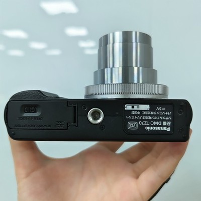 Panasonic LUMIX DMC-TZ70 12.1MP Digital Camera - Silver for sale