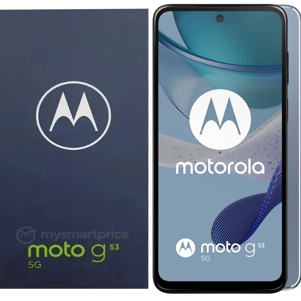 Motorola Moto G53 5G Arctic Silver 128GB + 4GB Dual-Sim Unlocked