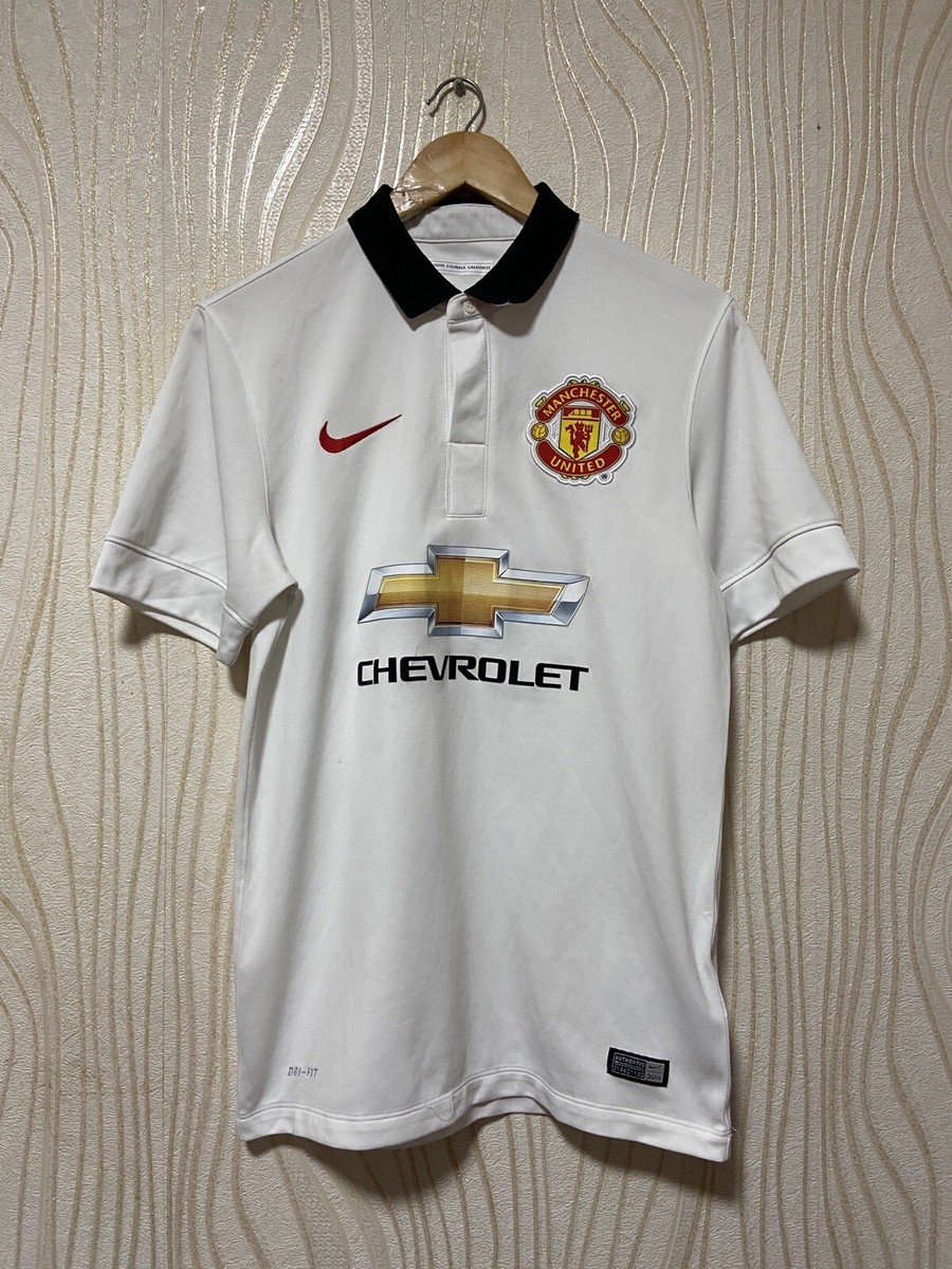 MANCHESTER UNITED 2014 2015 AWAY FOOTBALL SHIRT SOCCER JERSEY NIKE