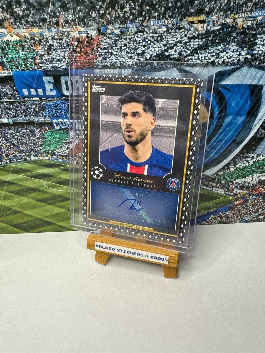 Topps Match Attax 2024/25 2025 Marco Asensio PSG Real Autograph