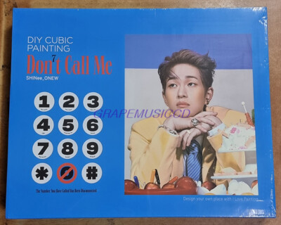 SHINee Don't Call Me SMTOWN OFFICIAL GOODS DIY CUBIC PAINTING +